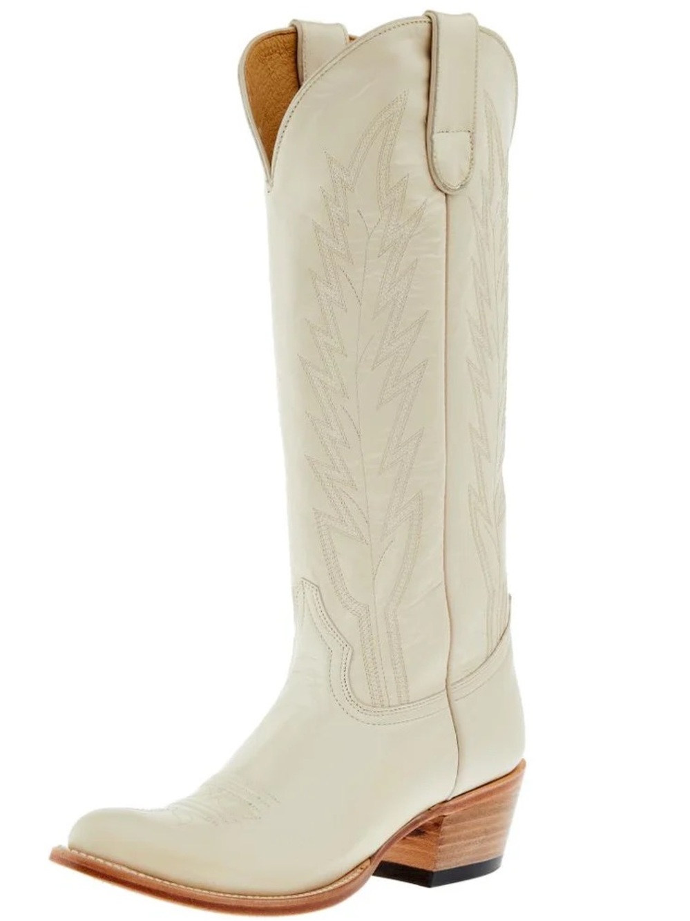 Miss Macie Bean Spacey Gracey Cream Cowboy Boots